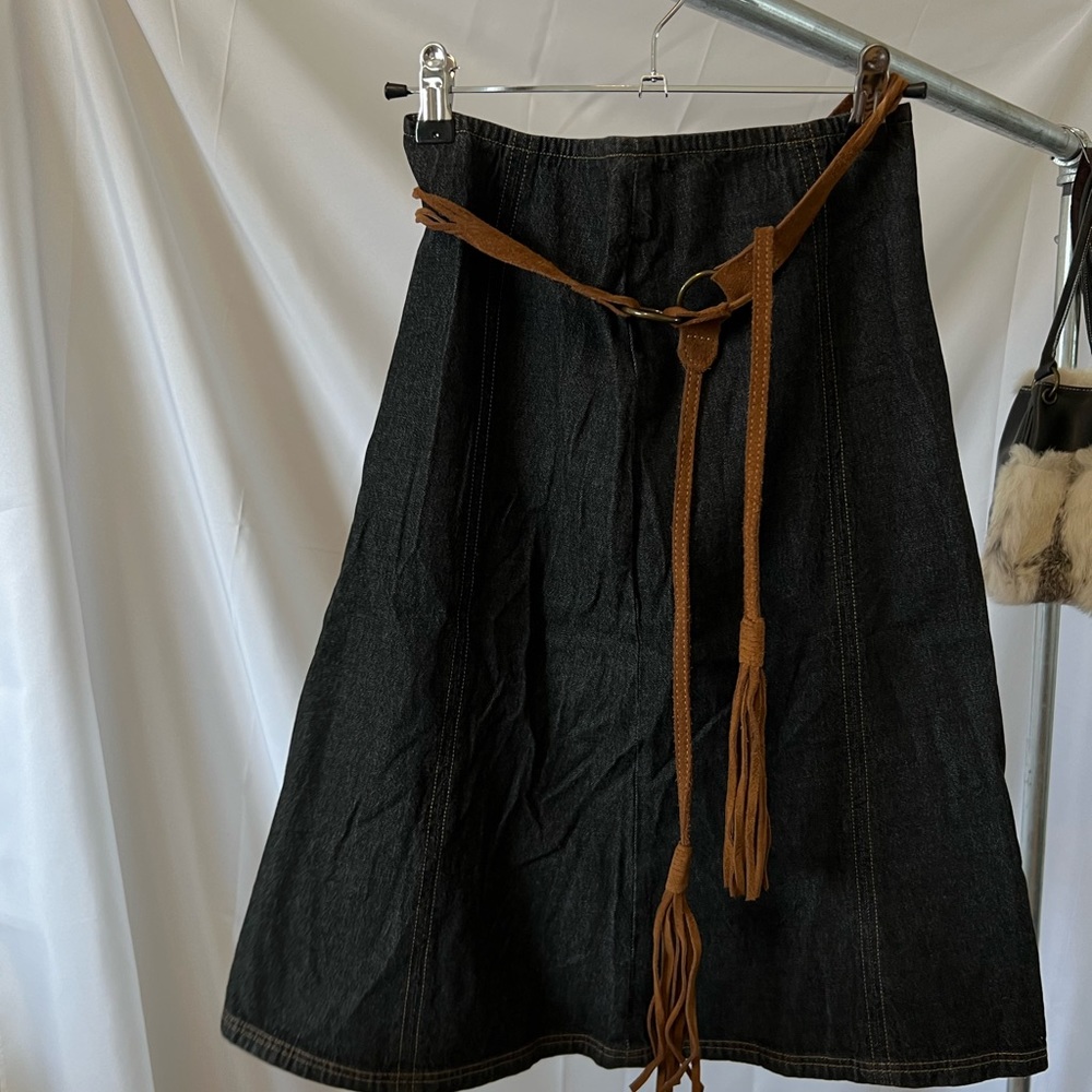 Vintage Denim Skirt